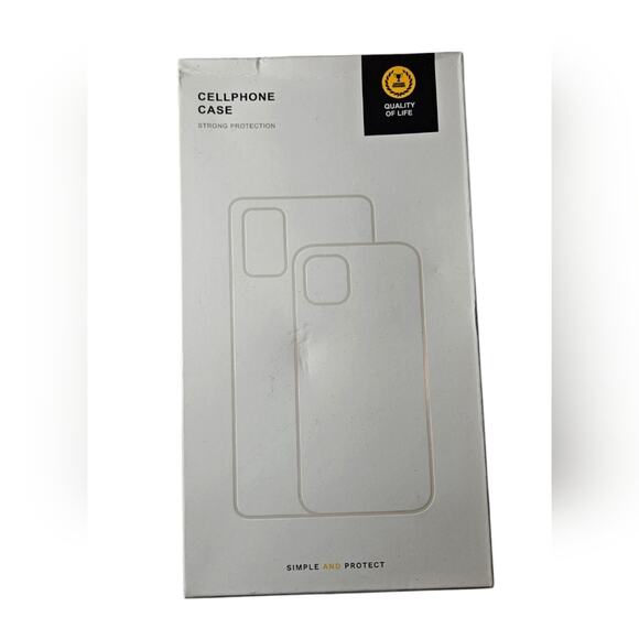 NWT White Cellphone Case, For iPhone Pro Max, Never Opened, Been In Storage
